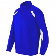 Jacket chest sleeve panel blue