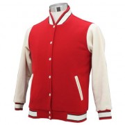 Varsity jacket red