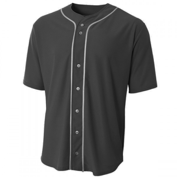 Short Sleeve Baseball Jersey-Style Polo Tshirt – deconcept