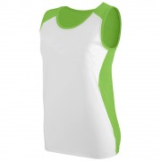 ladies tanktop panel green