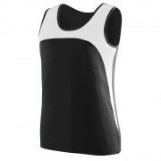 ladies tanktop top panel black