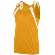 men tanktop multi panel yellow