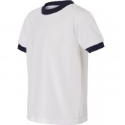 ringer tshirt white