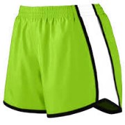 shorts side panel piping green