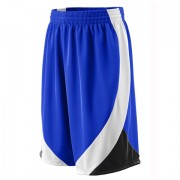 sports shorts panel blue